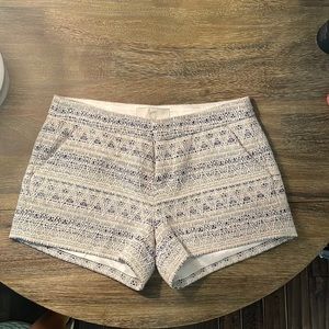 Joie blue/white shorts